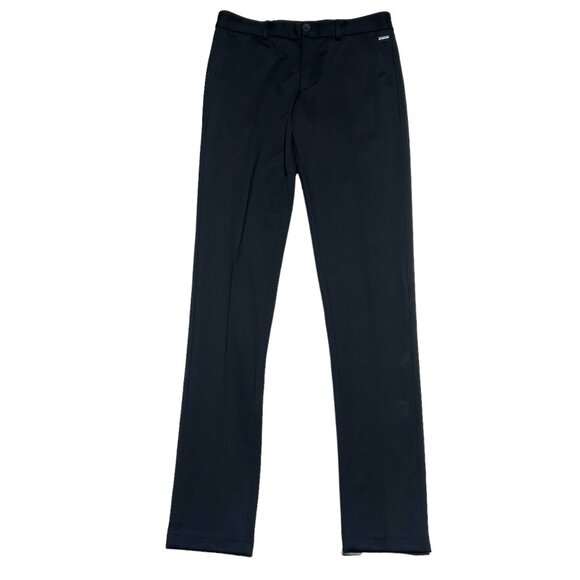 Jack & Jones Pants Mens 30 X 34 Black Slim Fit Stretch Flat Front Casual Work - Picture 1 of 9